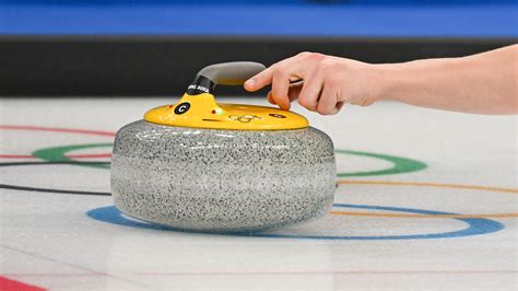 how do the metal round brackets work for olympic curling|how curling works at the olympics.